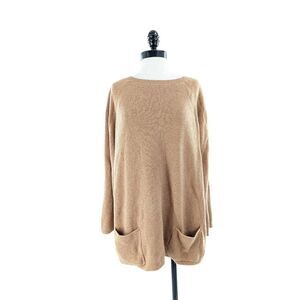 J.Jill Women's Pullover Cotton Blend Tunic Sweater Size Large